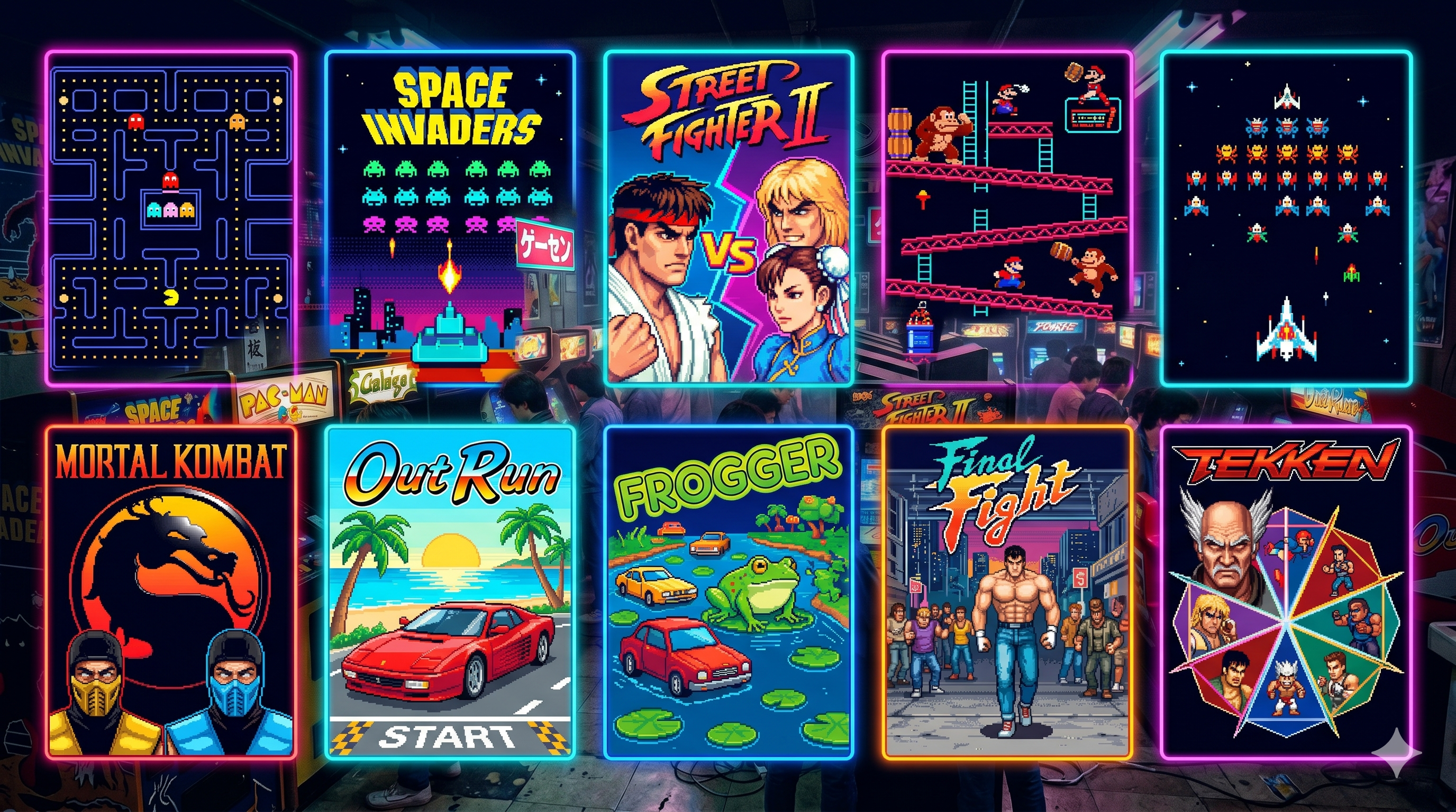 Los 10 arcades más jugados de todos los tiempos: las máquinas que se tragaron más monedas que ninguna otra